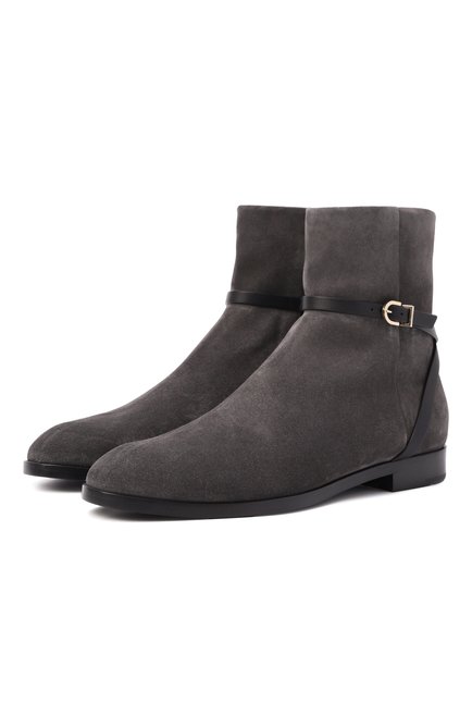 Женские замшевые ботинки GIORGIO ARMANI, арт. GW001922/AF19134