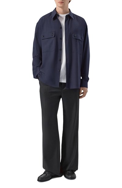 Мужские шерстяные брюки DOLCE & GABBANA, арт. GP1A3T/FU269