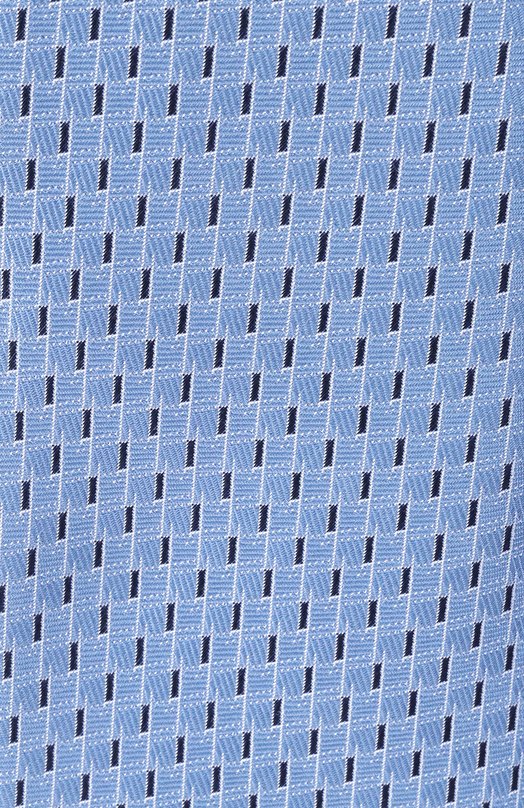 Шелковый галстук Canali 18/HJ04591 Голубой  18/HJ04591 Фото 4