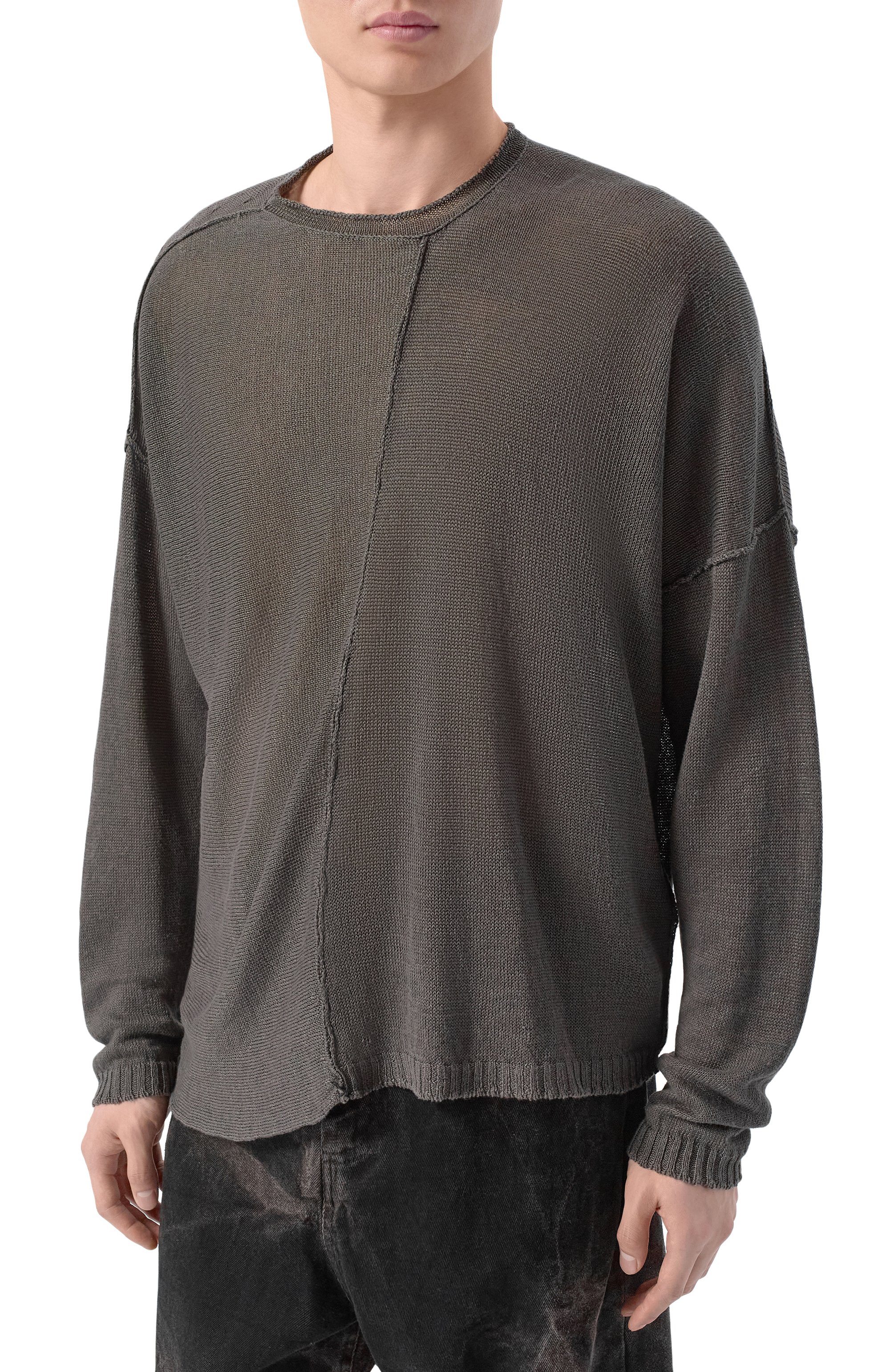 Льняной джемпер ISABEL BENENATO, арт. UK120S26, фото 3