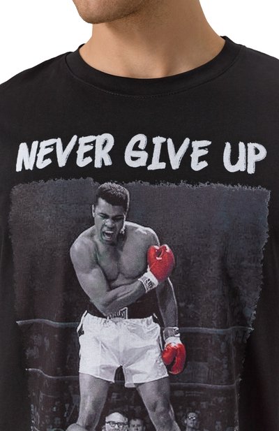 Хлопковая футболка BISIBIGLIO, арт. ALI NEVER GIVE UP, фото 5