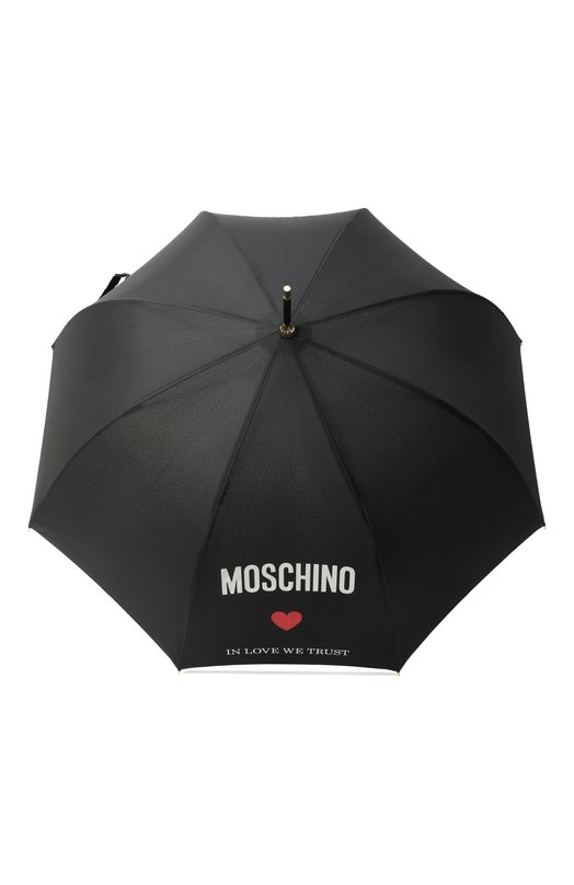 Зонт-трость Moschino 8956-63AUT0A Чёрный 8956-63AUT0A