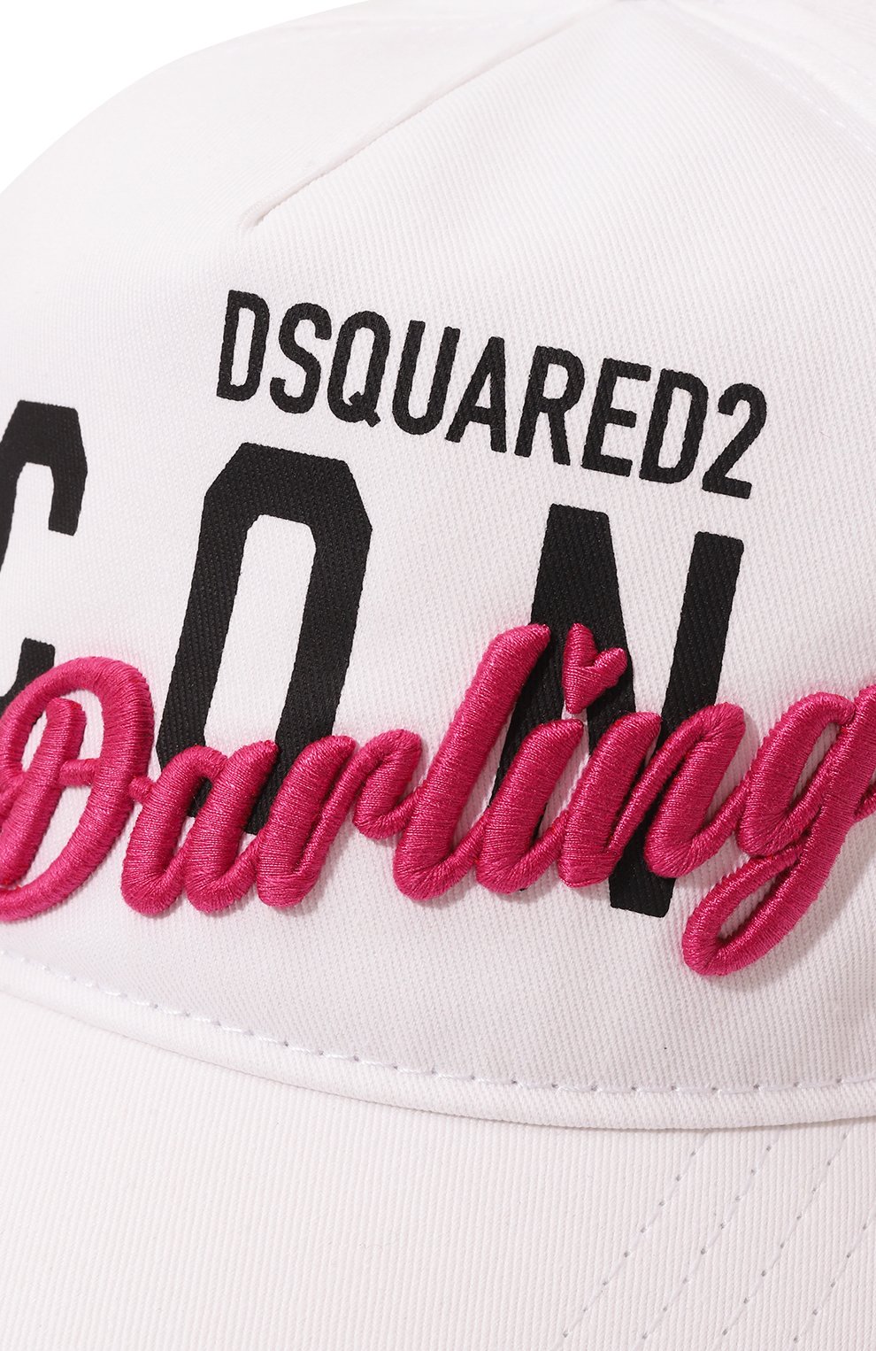 Хлопковая бейсболка DSQUARED2, арт. BCW0791/05C00001, фото 4