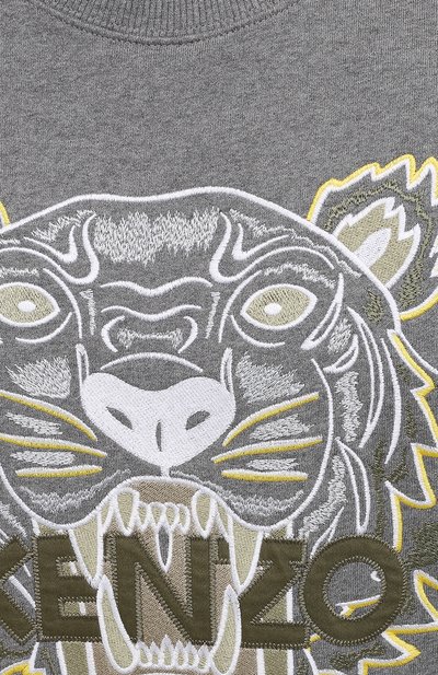 Хлопковый свитшот KENZO, арт. FB55SW1104XA, фото 5
