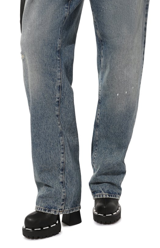 Ботильоны Moschino Чёрный, фото 3