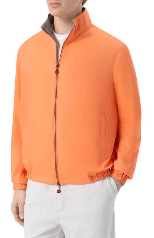 Двусторонний бомбер Kiton UW2306V0820H Оранжевый  UW2306V0820H Фото 3