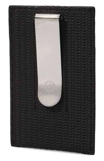 Кожаный футляр для кредитных карт GIORGIO ARMANI темно-коричневого цвета по цене 39750 руб., арт. Y2R697/YS16E, фото 3 Кожаный футляр для кредитных карт GIORGIO ARMANI, арт. Y2R697/YS16E, фото 3