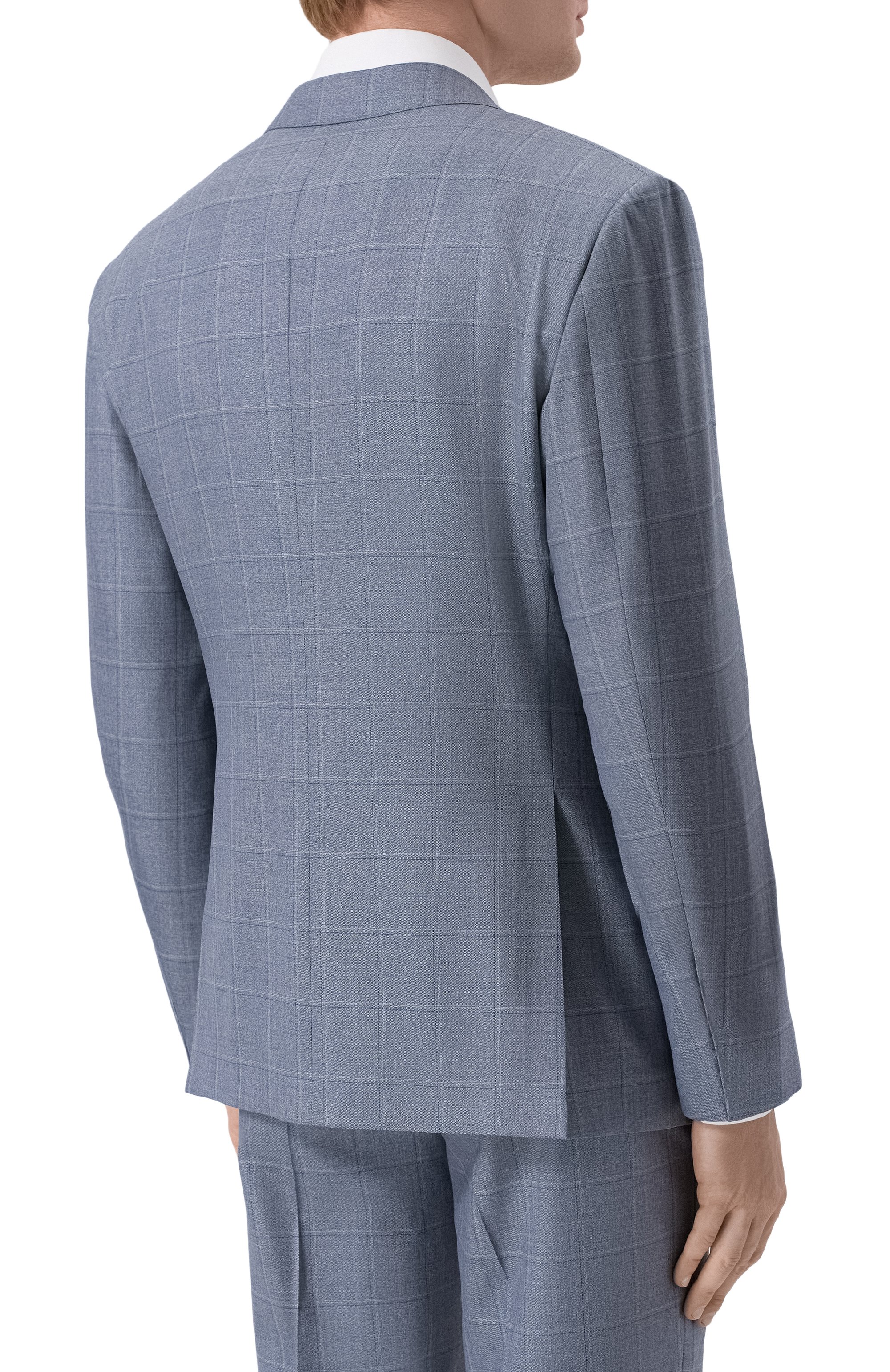 Шерстяной костюм GIORGIO ARMANI серого цвета по цене 411500 руб., арт. GM000344/TE20052, фото 3 Шерстяной костюм GIORGIO ARMANI, арт. GM000344/TE20052, фото 3