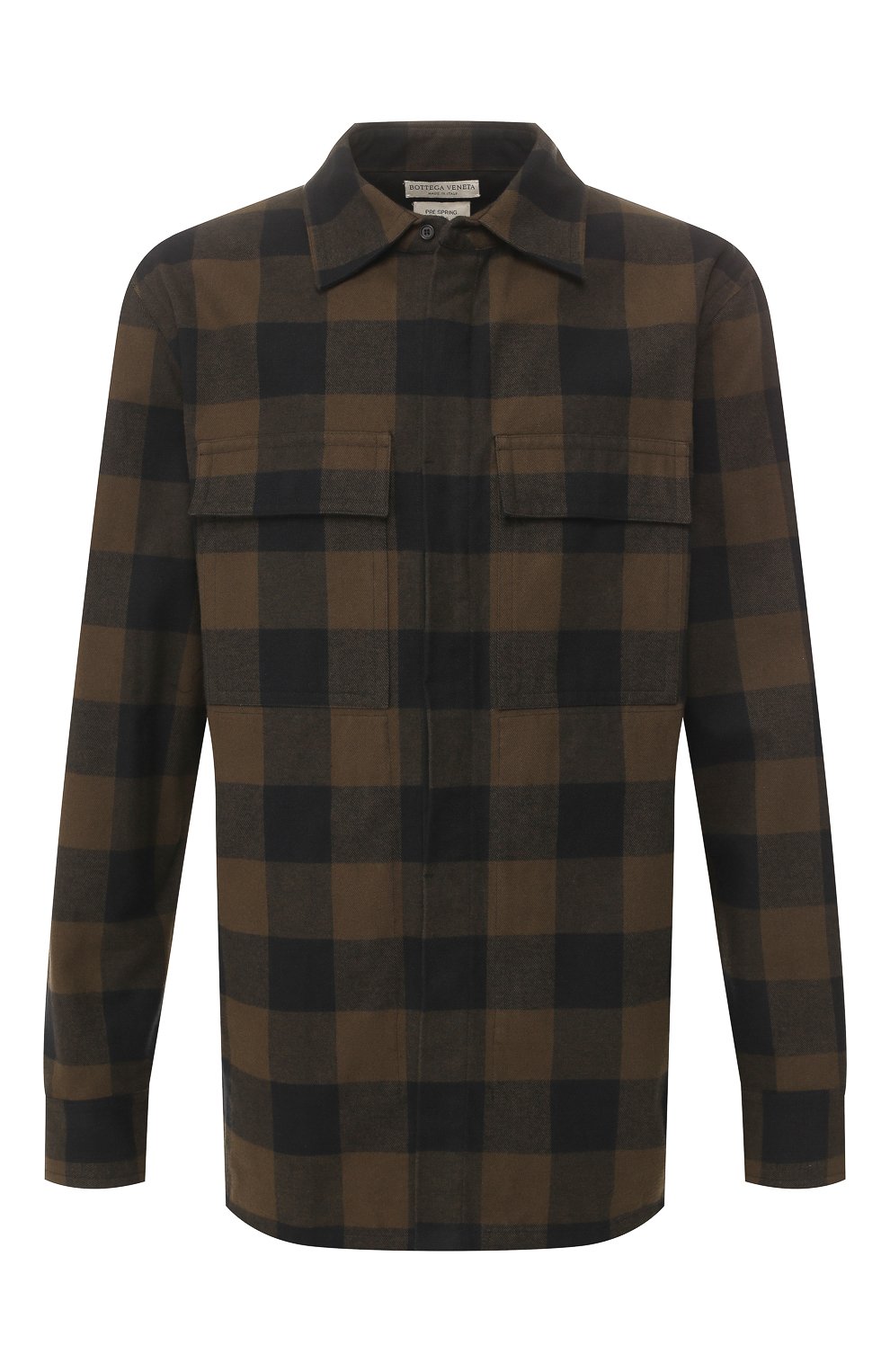 Хлопковая рубашка BOTTEGA VENETA, арт. 601770/VKMN0, фото 1