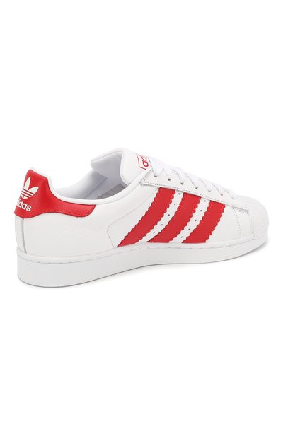 Кожаные кеды superstar ADIDAS ORIGINALS, арт. BD7370, фото 4