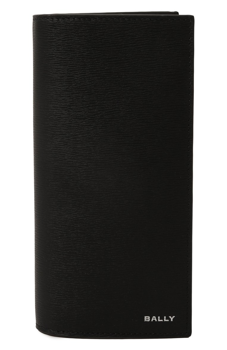 Мужской кожаное портмоне BALLY черного цвета, арт. MLL00R | Фото 1 (Нос: Не проставлено; Материал: Натуральная кожа)