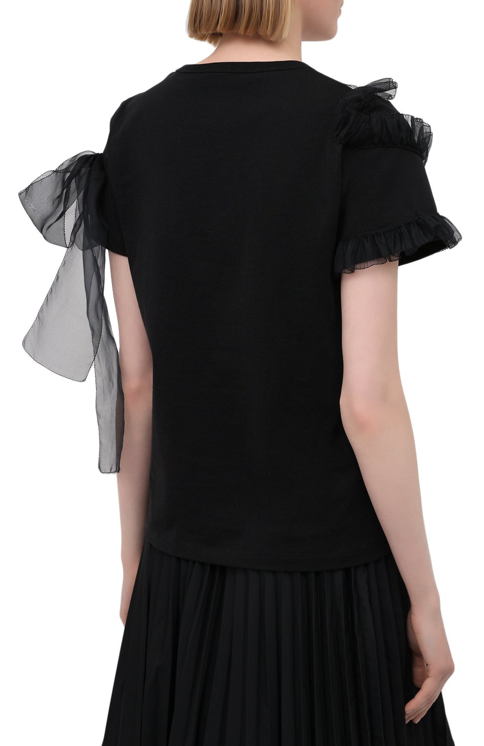 Хлопковый топ REDVALENTINO, арт. VR0MG09R/5WM, фото 4