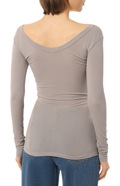 Хлопковый лонгслив JAMES PERSE, арт. WJE3792/DAP, фото 4