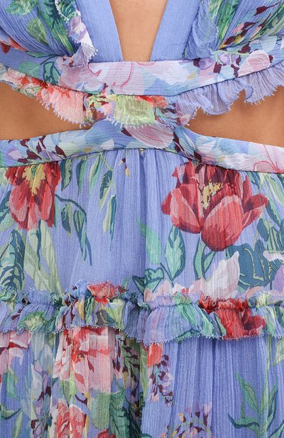 Шелковое платье ZIMMERMANN, арт. 3586DBTD, фото 5