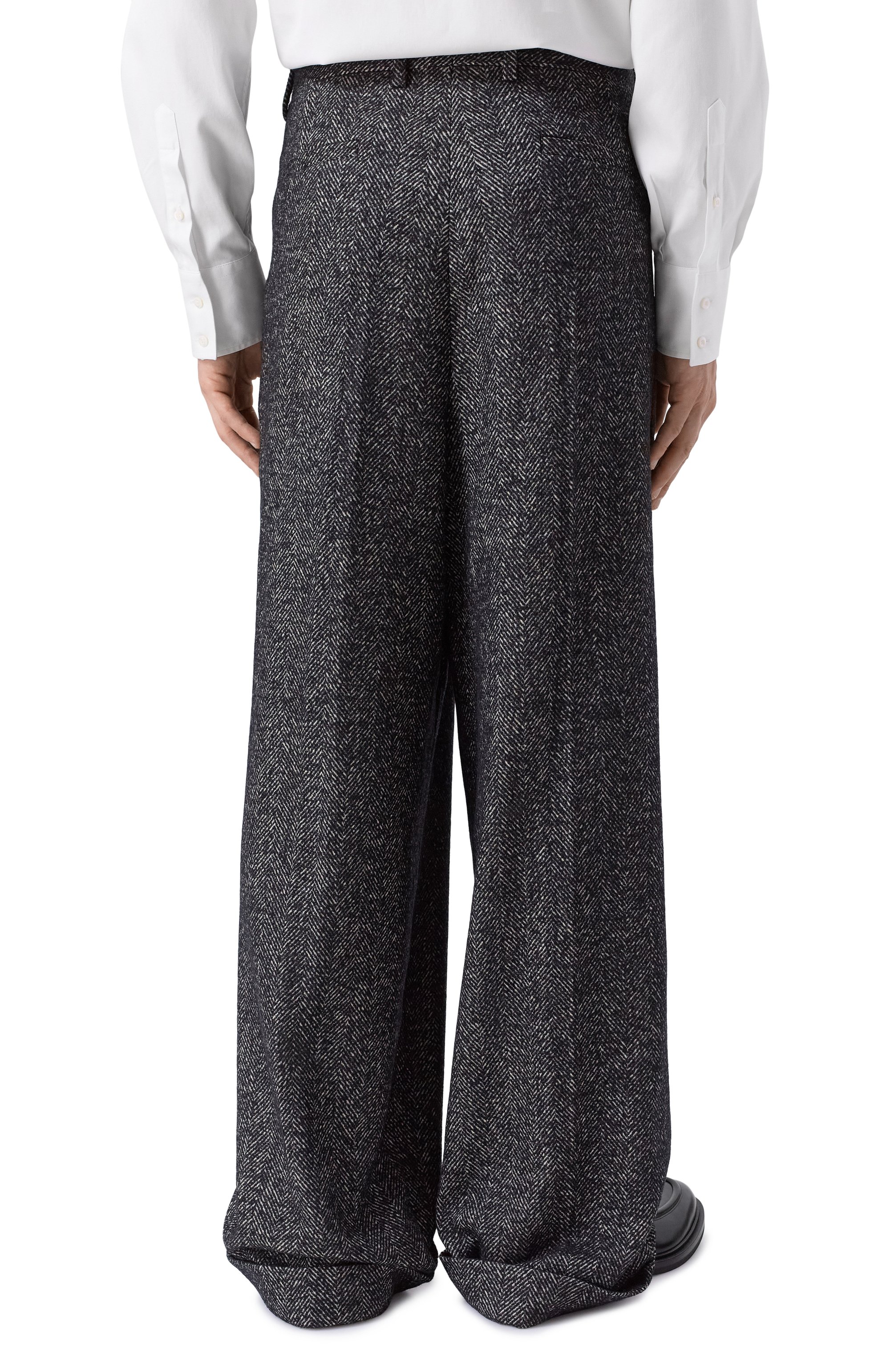 Шерстяные брюки DOLCE & GABBANA, арт. GP168T/FCBAJ, фото 4