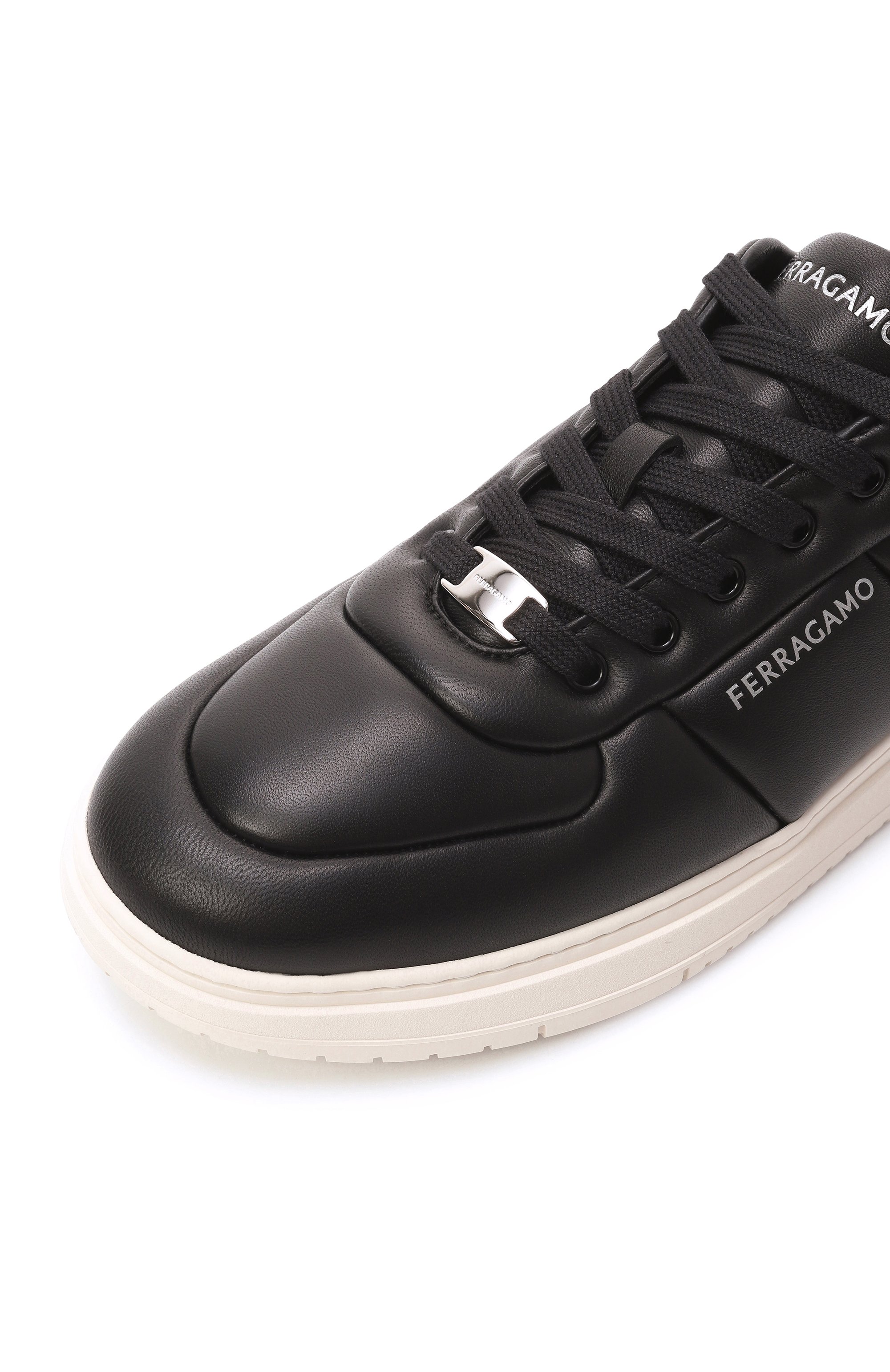 Кожаные кеды caro FERRAGAMO, арт. 774865, фото 7