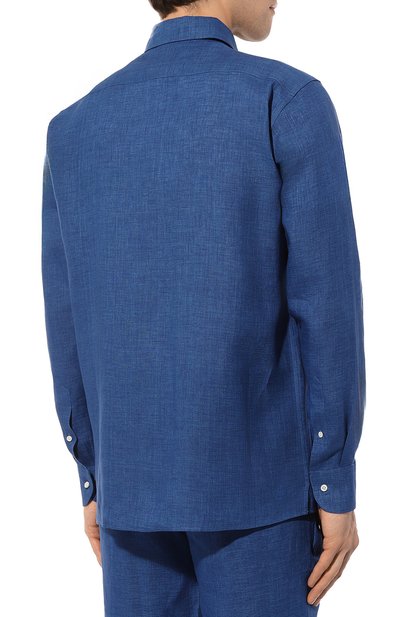 Льняная рубашка COLOMBO, арт. CM00375, фото 4