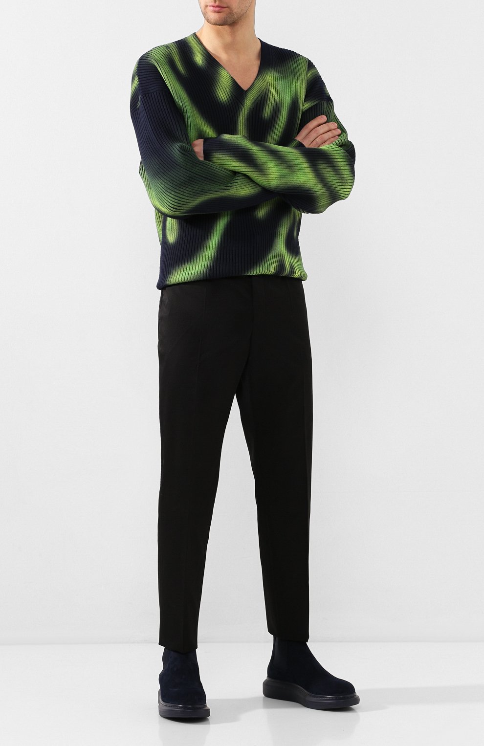 Замшевые челси ALEXANDER MCQUEEN, арт. 586198/WHXK2, фото 2