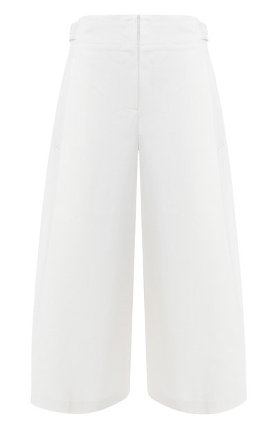 Женские хлопковые брюки JIL SANDER NAVY, арт. JNWM3050A/JM2430