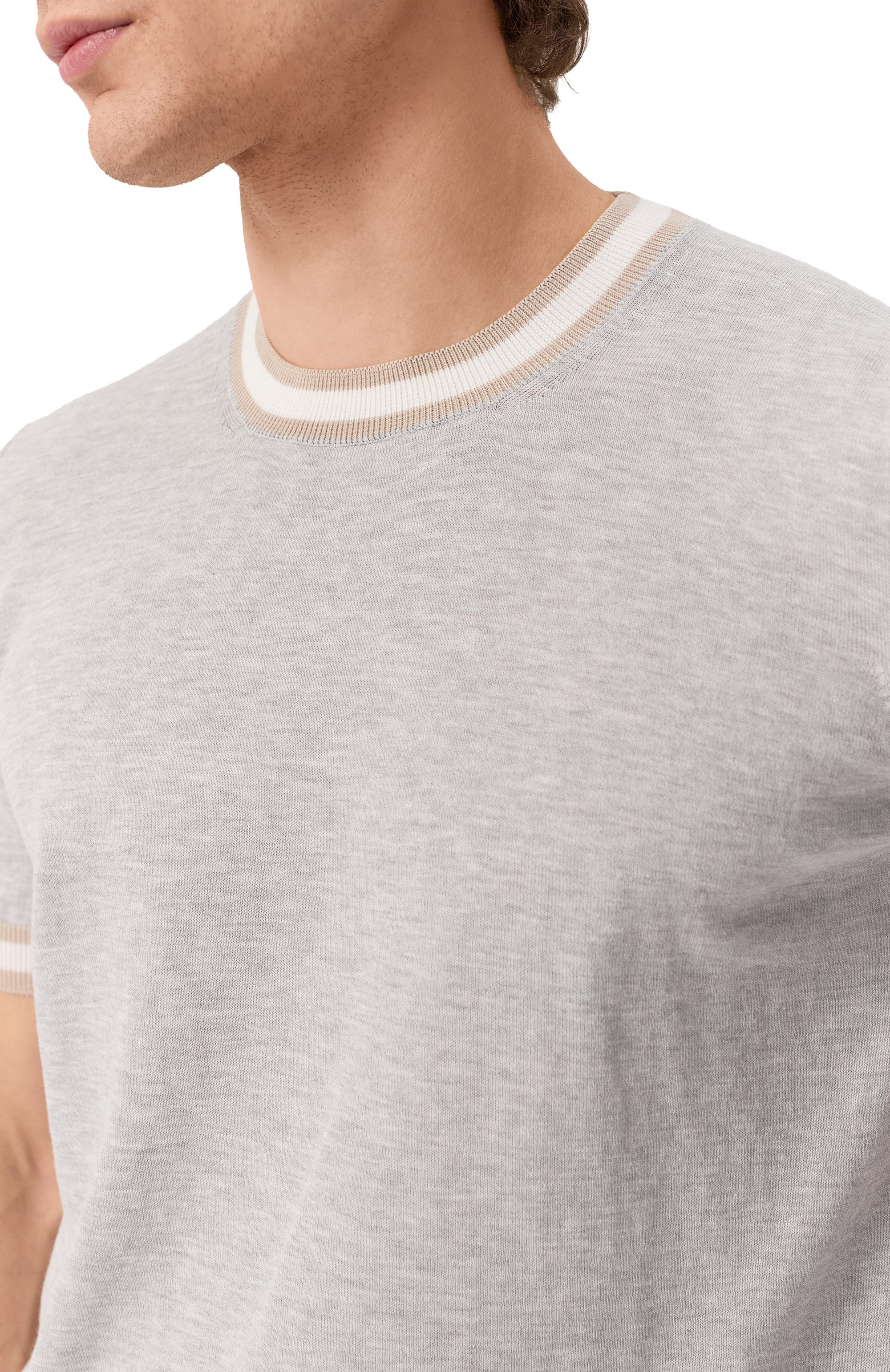 Хлопковый джемпер GRAN SASSO, арт. 57135/20671, фото 5