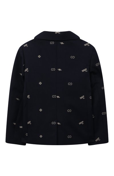 Хлопковый пиджак GUCCI, арт. 626209 XWAKM, фото 2