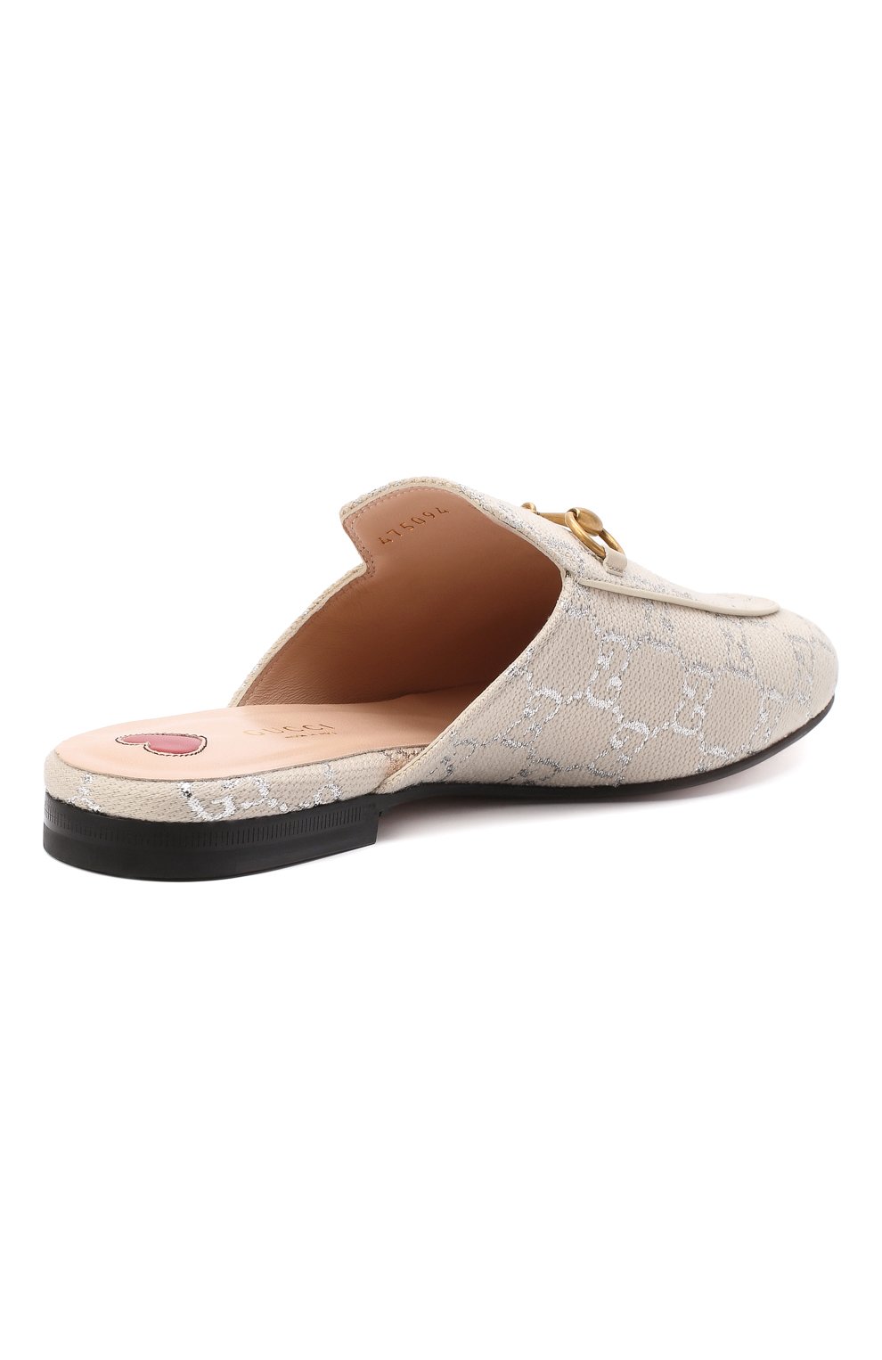 Текстильные сабо princetown GUCCI, арт. 475094/2C820, фото 4