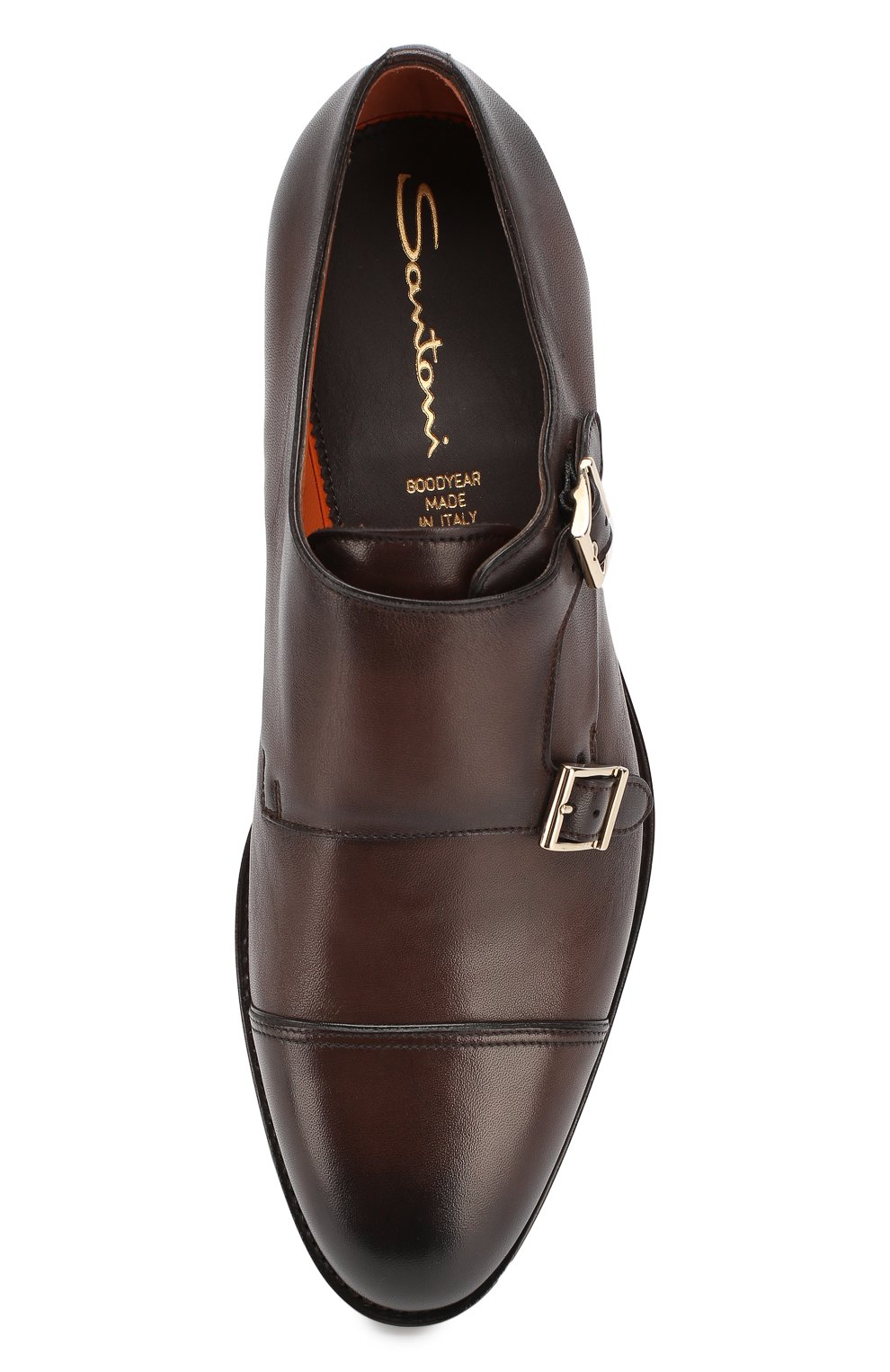 Кожаные монки SANTONI, арт. MCKE14304UJ1IGTQT60, фото 5
