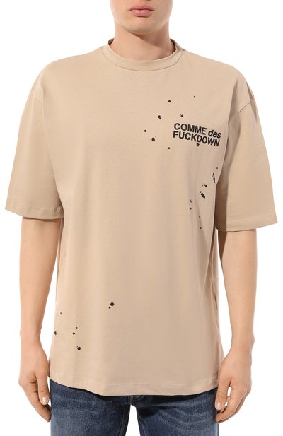 Хлопковая футболка COMME DES FUCKDOWN, арт. CDFD3167, фото 3