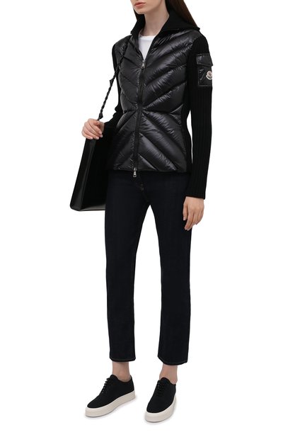 Комбинированный кардиган MONCLER, арт. G2-093-9B000-18-M1131, фото 2
