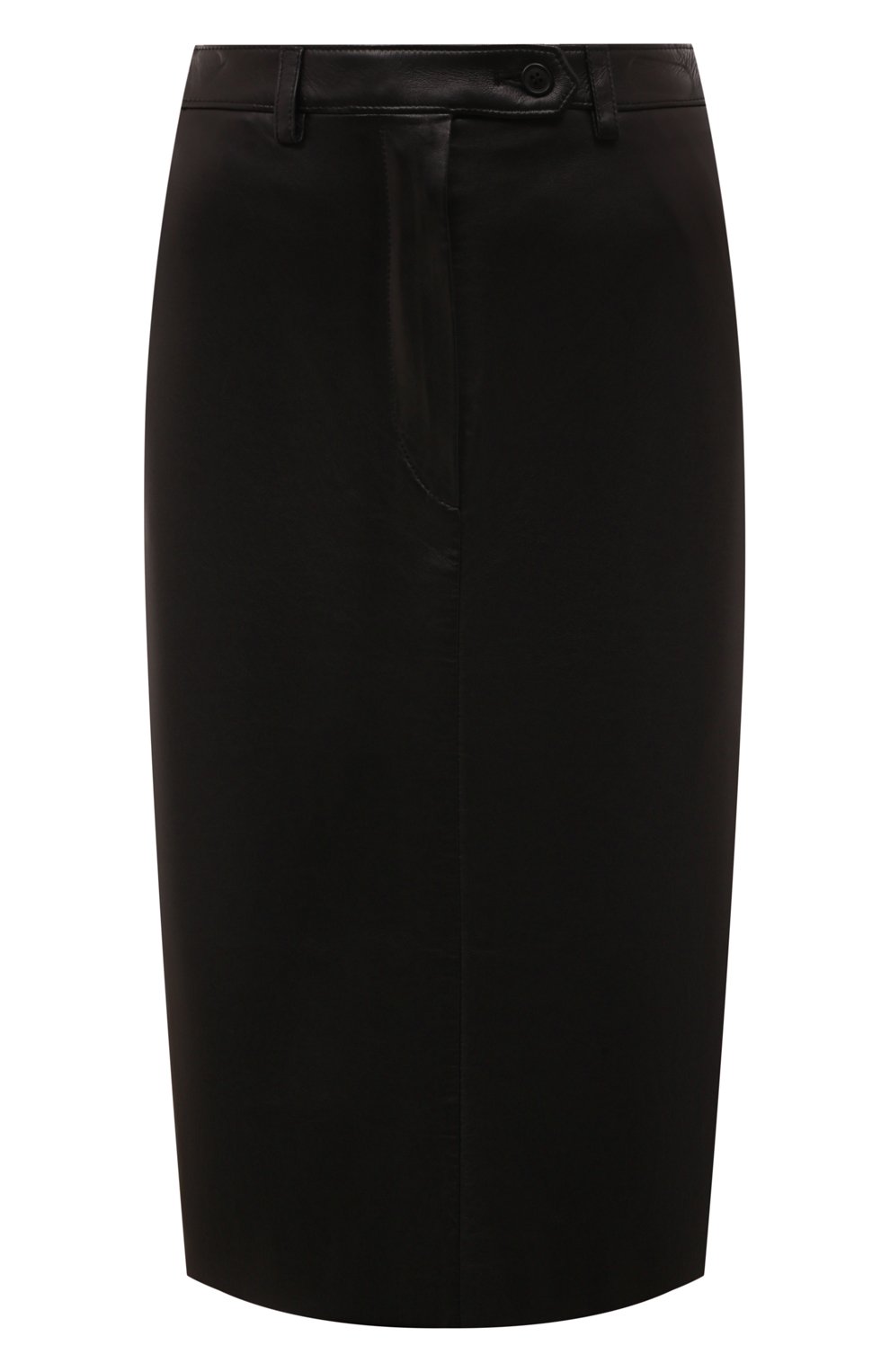 Кожаная юбка PRADA, арт. 51801-08P-F0002, фото 1