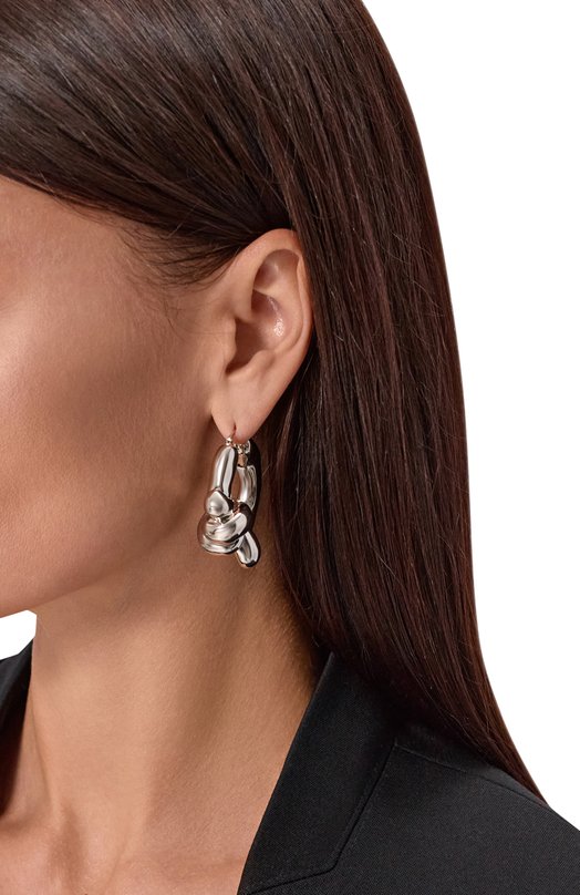 Серьги Jil Sander J12VG0170 P7008 Серебряный  J12VG0170 P7008 Фото 2