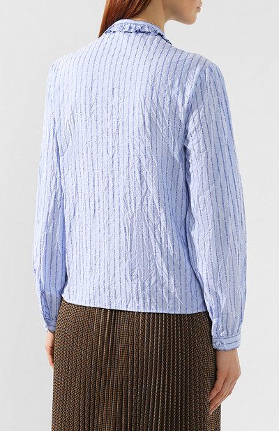 Хлопковая блузка GUCCI, арт. 545402/ZAAER, фото 4