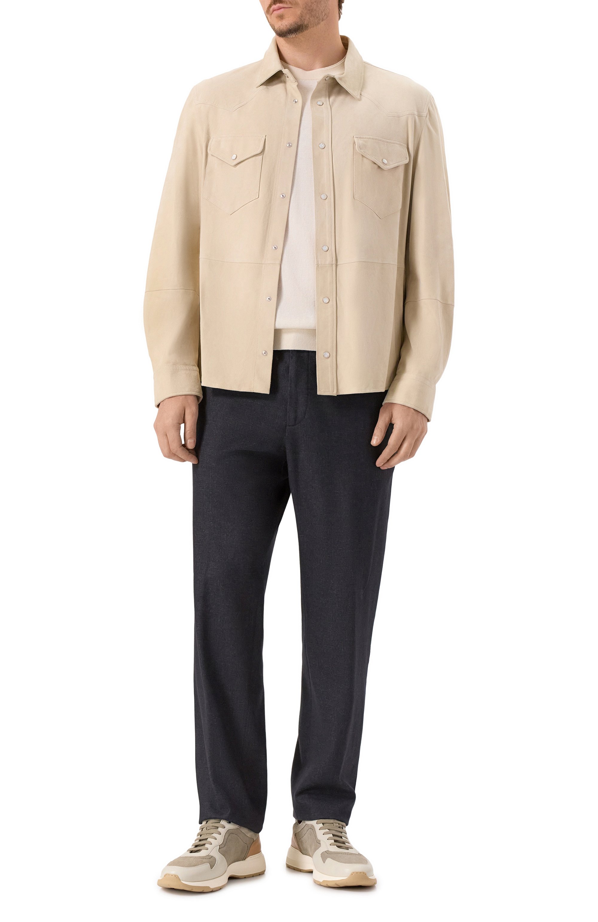 Шерстяные брюки BOGLIOLI, арт. 80927J/FA0415, фото 2