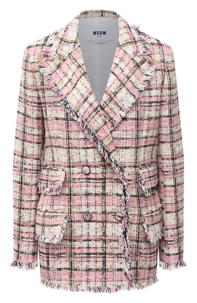 Женский хлопковый жакет MSGM, арт. 3041MDG08 217102