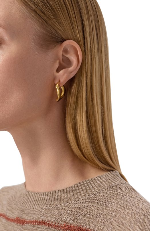 Серьги Jil Sander J12VG0062 J12003 Золотой  J12VG0062 J12003 Фото 2