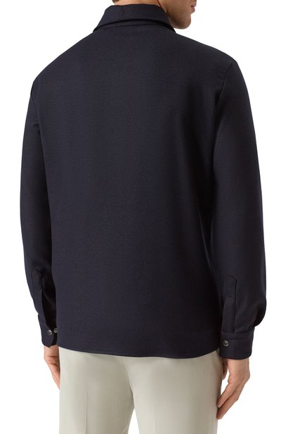 Куртка-рубашка из шерсти и кашемира MARCO PESCAROLO, арт. NEXT/5234, фото 4