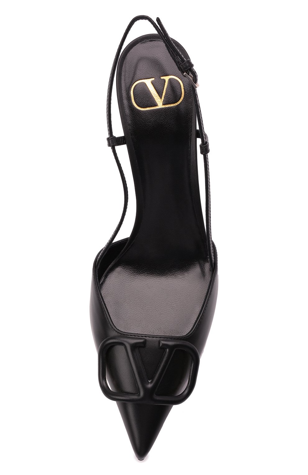 Кожаные туфли vlogo signature VALENTINO, арт. XW2S0R01/MZF, фото 6