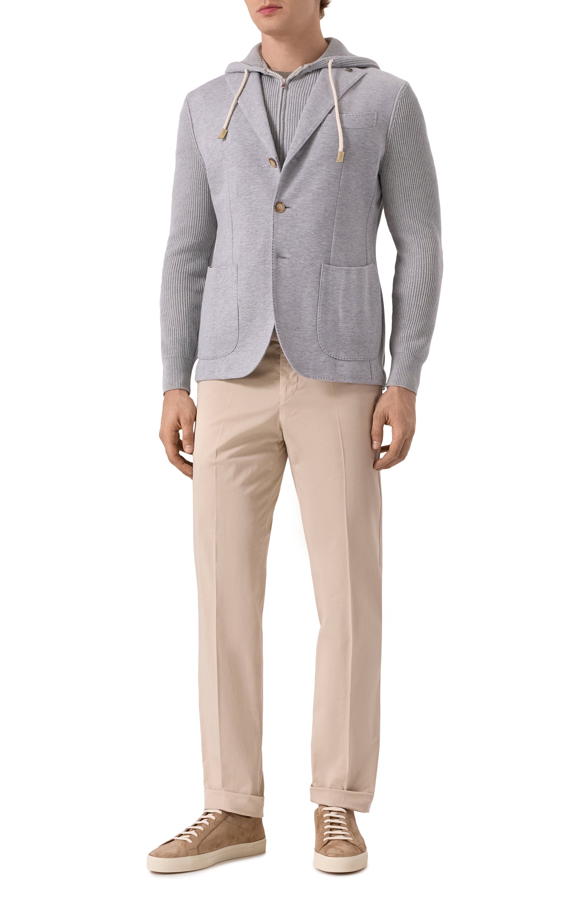 Хлопковый пиджак GRAN SASSO, арт. 23133/76012, фото 2