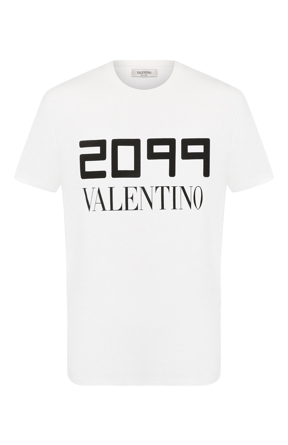 Хлопковая футболка VALENTINO, арт. SV0MG04E5SJ, фото 1