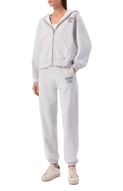 Хлопковые джоггеры SPORTY AND RICH, арт. PA03661430GY03, фото 2