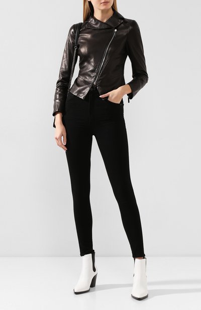 Кожаная куртка GIORGIO ARMANI, арт. 4AG09P/4AP11, фото 2