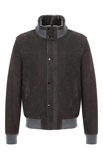 Мужской замшевый бомбер ANDREA CAMPAGNA, арт. 25U817-L27S29X