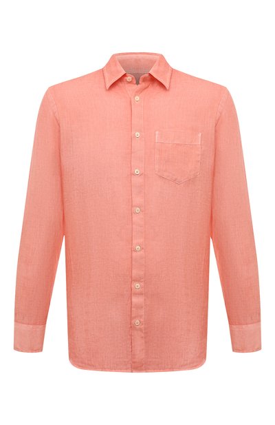 Мужская льняная рубашка 120% LINO, арт. 31ALIM1081/0000115/S00
