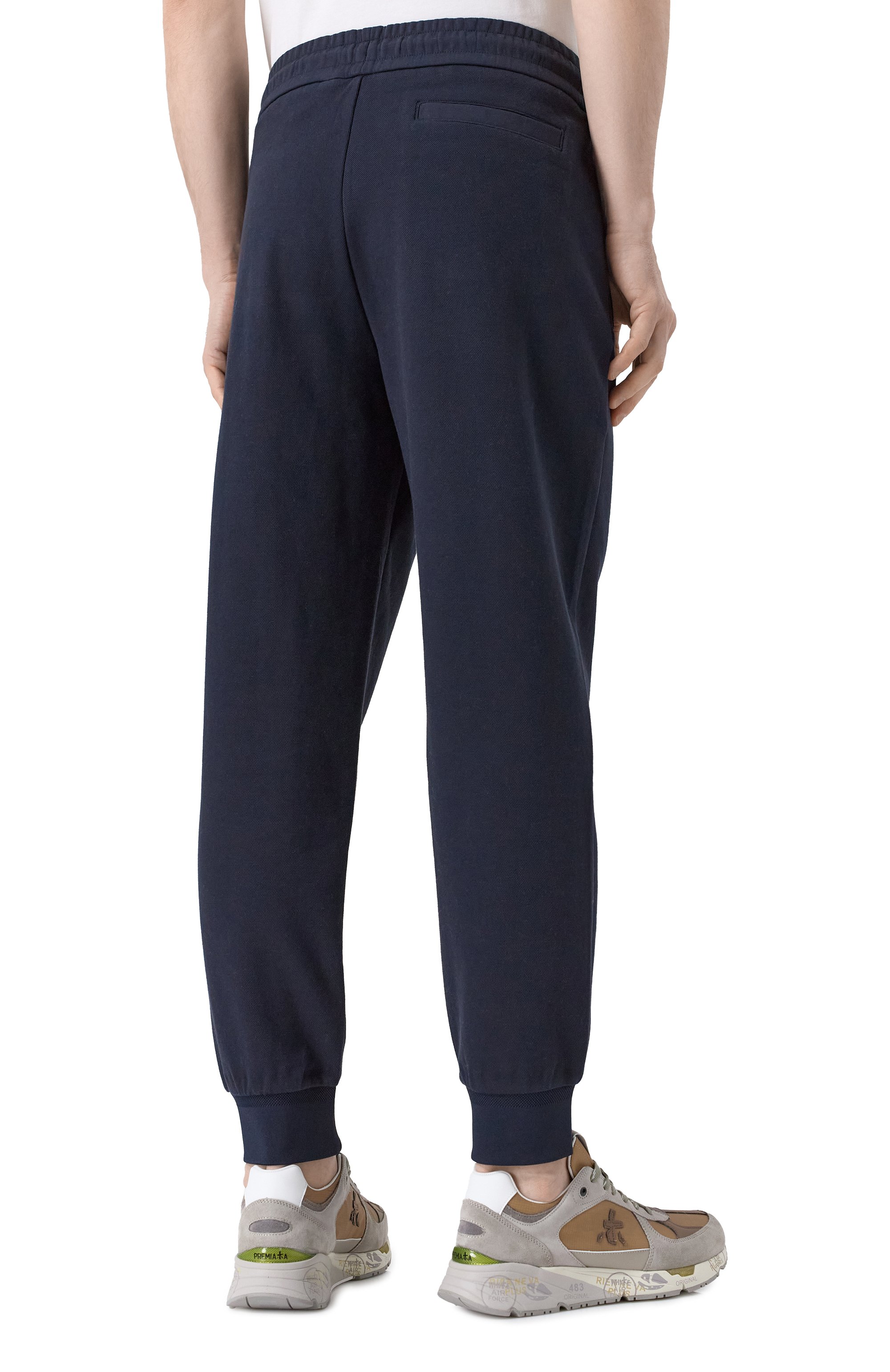 Хлопковые джоггеры BOSS, арт. 50532772, фото 4