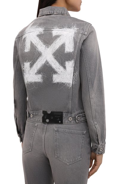 Джинсовая куртка OFF-WHITE, арт. 0WYE012F21DEN002, фото 4