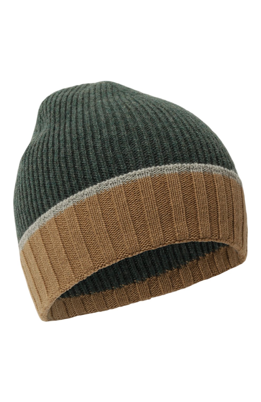 Шерстяная шапка IL GUFO темно-зеленого цвета по цене 8995 руб., арт. A24E0360EM220, фото 1 Шерстяная шапка IL GUFO, арт. A24E0360EM220, фото 1