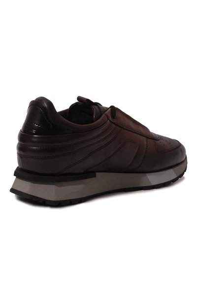 Кожаные кроссовки SANTONI, арт. MSAM21413GGNRBDNB44, фото 5