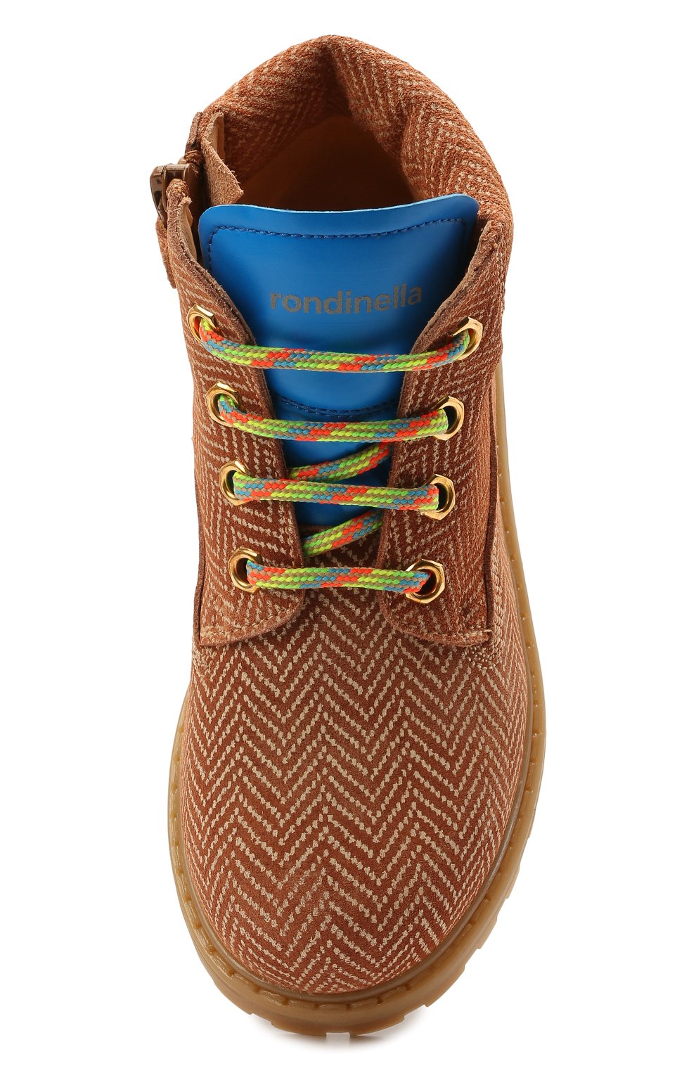 Кожаные ботинки RONDINELLA, арт. 11200-7B/6393/28-30, фото 4