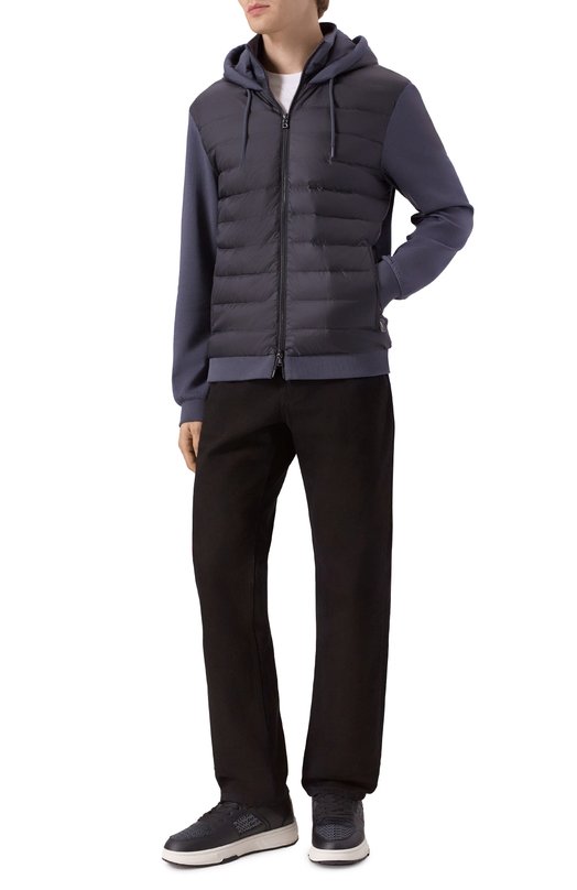 Комбинированная толстовка Bogner 88145253 Серый  88145253 Фото 2