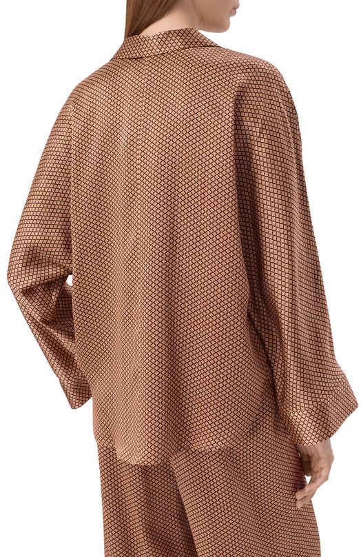 Шелковая пижама Zimmerli 6100-11003 Бежевый  6100-11003 Фото 4